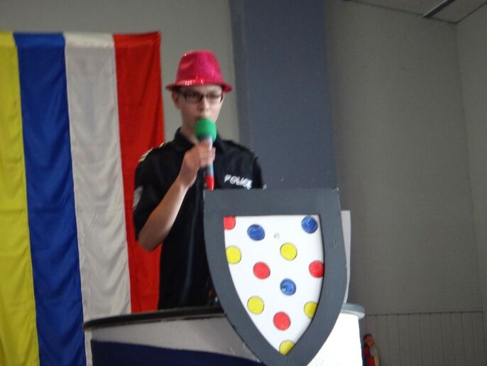 Fabian Illy bei seinem Vortrag